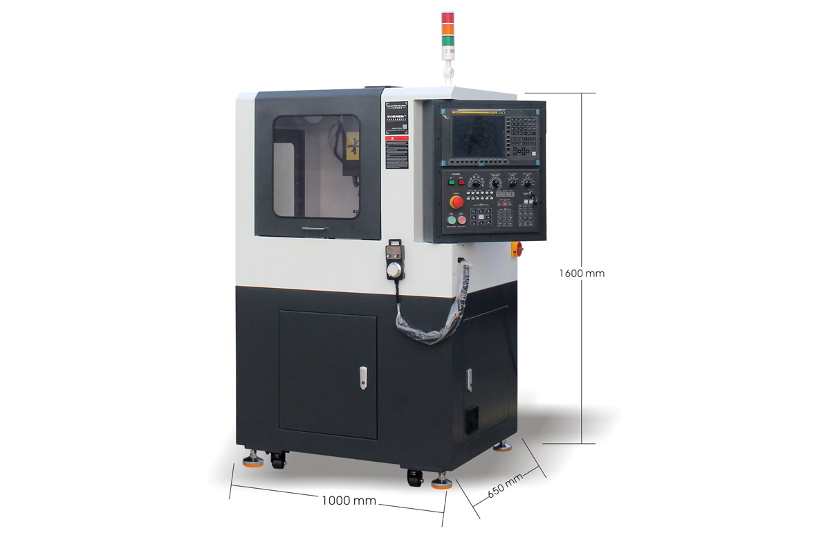 Small CNC Educational Mill of FANUC 0i-F Plus Controls